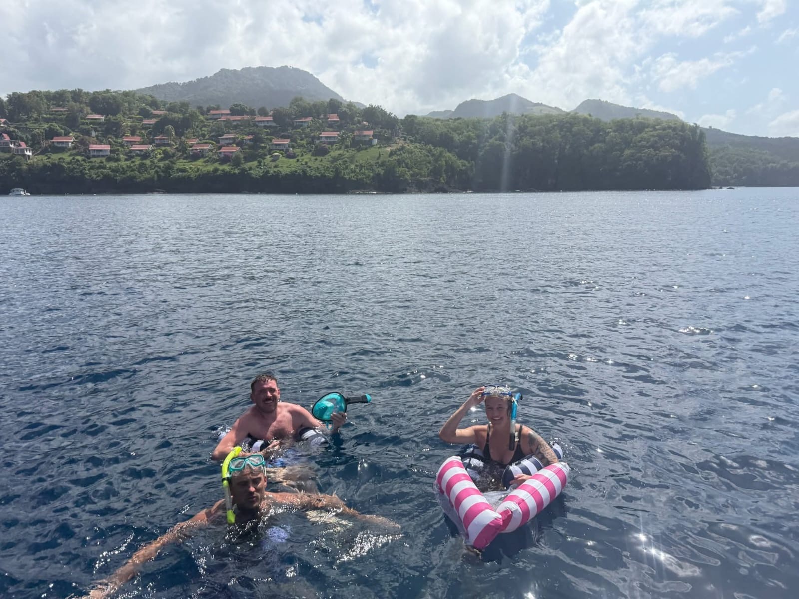 Scenic Saint Lucia coastline